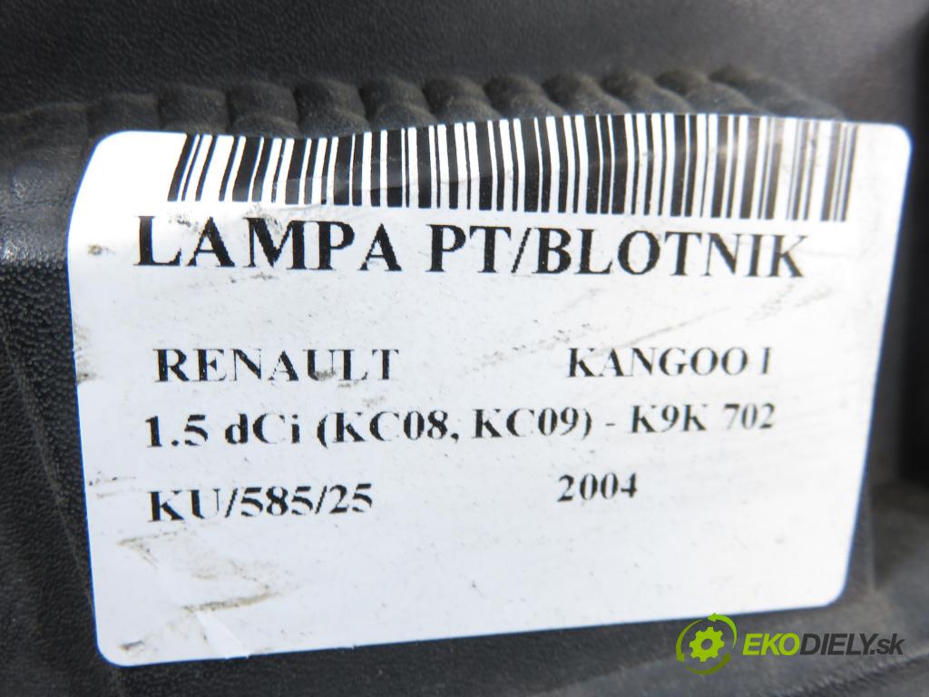 RENAULT KANGOO (KC0/1_) MINIVAN 2004 60,00 1.5 dCi 80 - K9K 702 1461,00 Svetlo pravé zadné 
