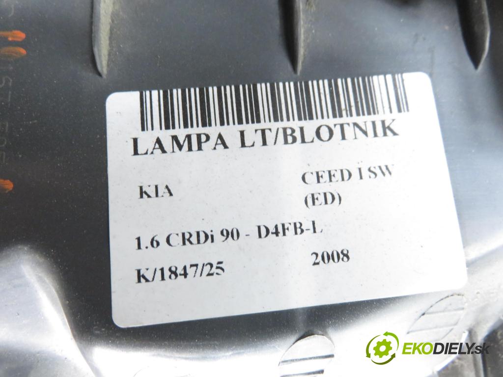 KIA CEE'D SW (ED) KOMBI 2008 66,00 1.6 CRDi 90 - D4FB-L 1582,00 Svetlo ľavé zadné 167585