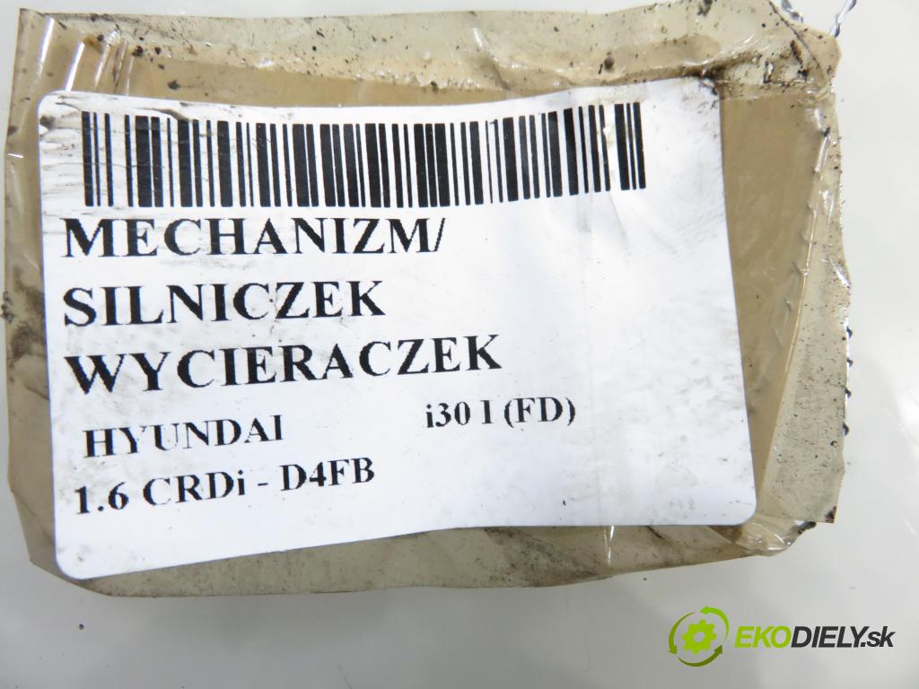 HYUNDAI i30 (FD) HB 2011 85,00 1.6 CRDi - D4FB 1582,00 Motorček stieračov 