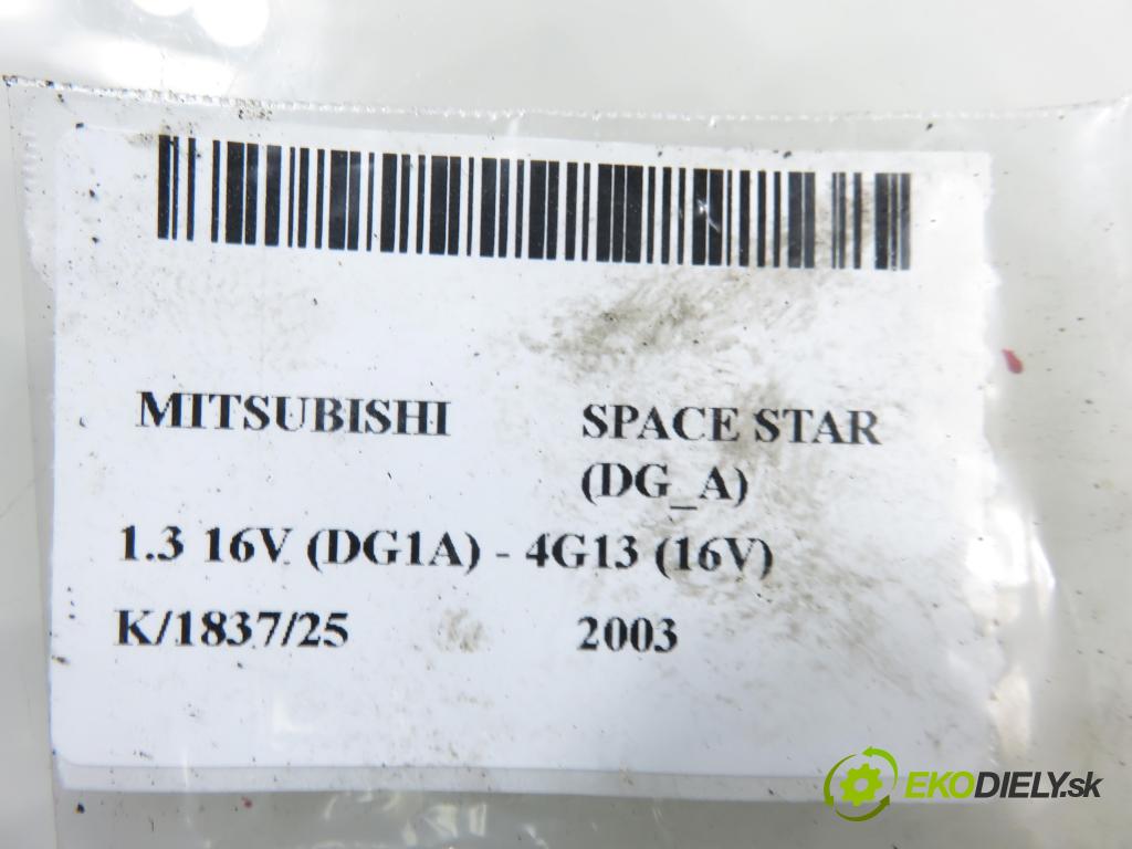 MITSUBISHI SPACE STAR nadwozie wielkoprzestrzenne (MPV) (DG_A) HB 2003 60,00 1.3 16V (DG1A) - 4G13 (16V) 1299,00 Škrtiaca klapka AC46323 (Škrtiaca klapka)