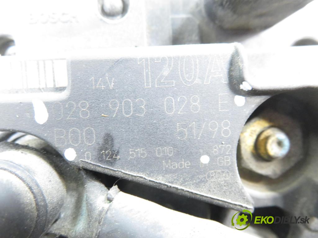 VW GOLF IV (1J1) HB 1999 66,00 1.9 TDI 90 - ALH 1896,00 Alternátor 028903028E ; 0124515010 (Alternátor)