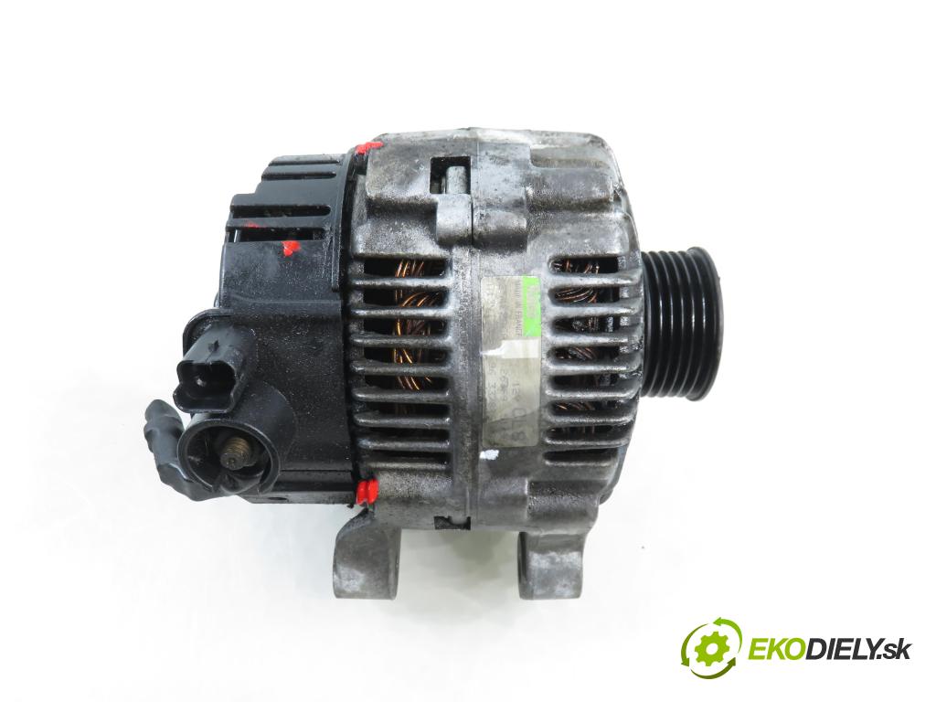 PEUGEOT 206 liftback (2A/C) HB 1999 55,00 1.4 i 75 -  KFX 1361,00 Alternátor 9633782680 (Alternátor)