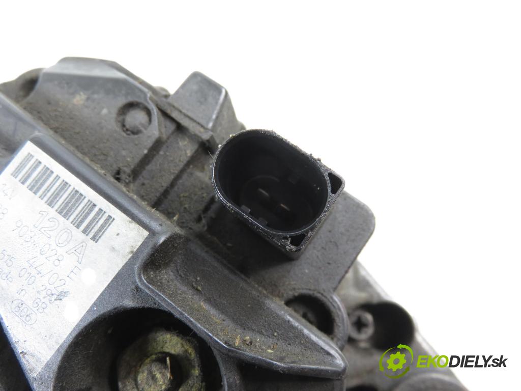 SKODA OCTAVIA I (1U2) LIFTBACK 2002 66,00 1.9 TDI 90- AGR 1896,00 Alternátor 028903028E ; 0124515010290 (Alternátor)