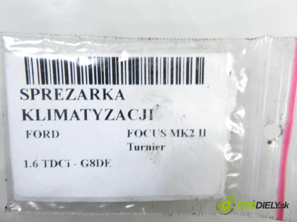 FORD FOCUS II Turnier (DA_, FFS, DS) KOMBI 2006 80,00 1.6 TDCi 109 - G8DE 1560,00 KOMPRESOR: klimatizácie  (Kompresor klimatizácie)