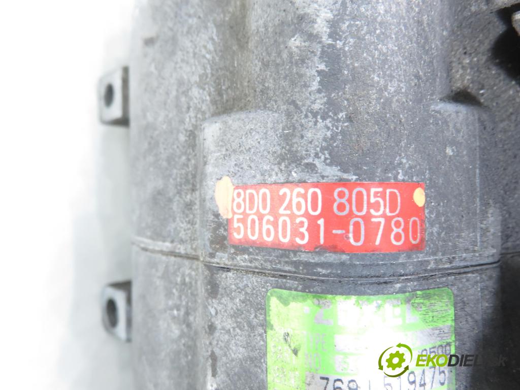 VW PASSAT B5 Variant (3B5) KOMBI 1999 81,00 1.9 TDI 110 - AFN 1896,00 KOMPRESOR: klimatizace 8D0260805D (Kompresor klimatizace)