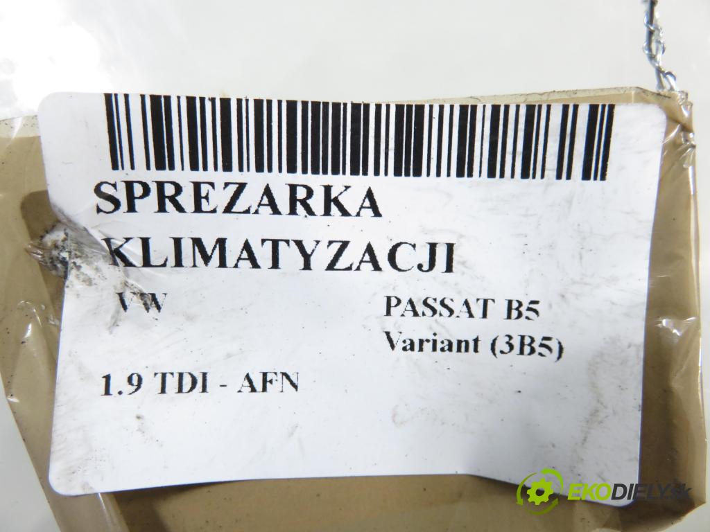 VW PASSAT B5 Variant (3B5) KOMBI 1999 81,00 1.9 TDI 110 - AFN 1896,00 KOMPRESOR: klimatizace 8D0260805D (Kompresor klimatizace)