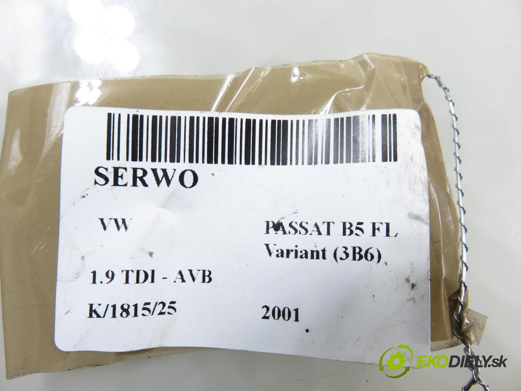 VW PASSAT B5.5 Variant (3B6) KOMBI 2001 74,00 1.9 TDI PD 101 - AVB 1896,00 Posilovač 4B3612105 (Servočerpadlo)