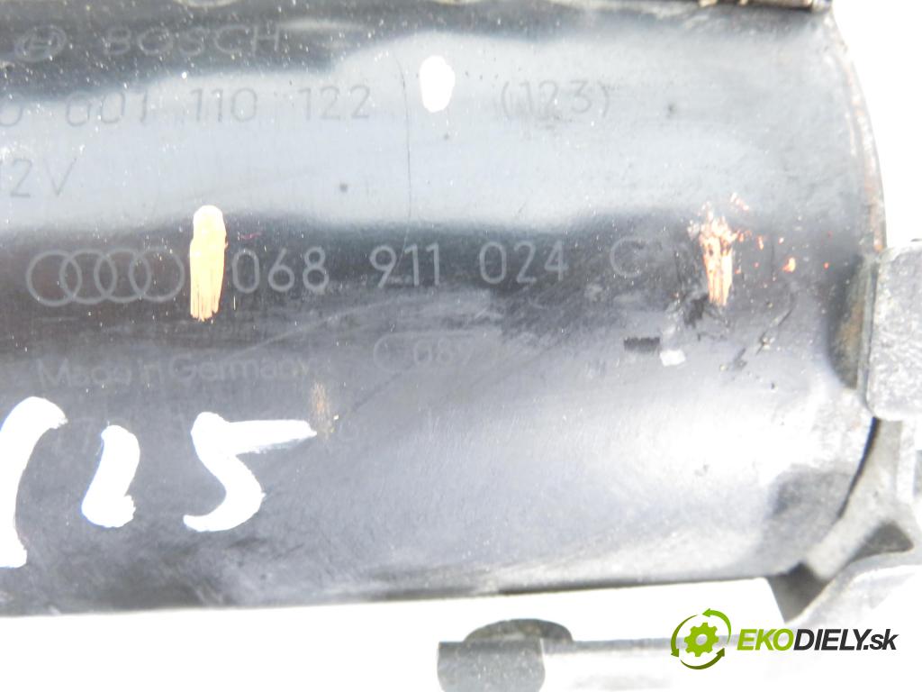 VW PASSAT B5 Variant (3B5) KOMBI 1999 81,00 1.9 TDI 110 - AFN 1896,00 startér 0001110122 ; 068911024C (Startér)