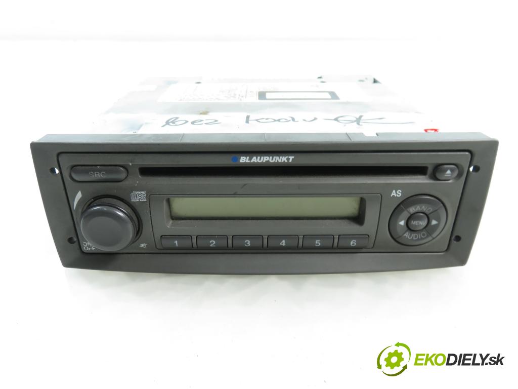 FIAT PANDA (169_) HB 2008 51,00 1.3 D Multijet 4x4 - 188 A8.000 1248,00 RADIO CD 7354362410 ; 7646360516