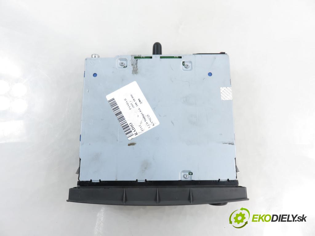 FIAT PANDA (169_) HB 2008 51,00 1.3 D Multijet 4x4 - 188 A8.000 1248,00 RADIO CD 7354362410 ; 7646360516