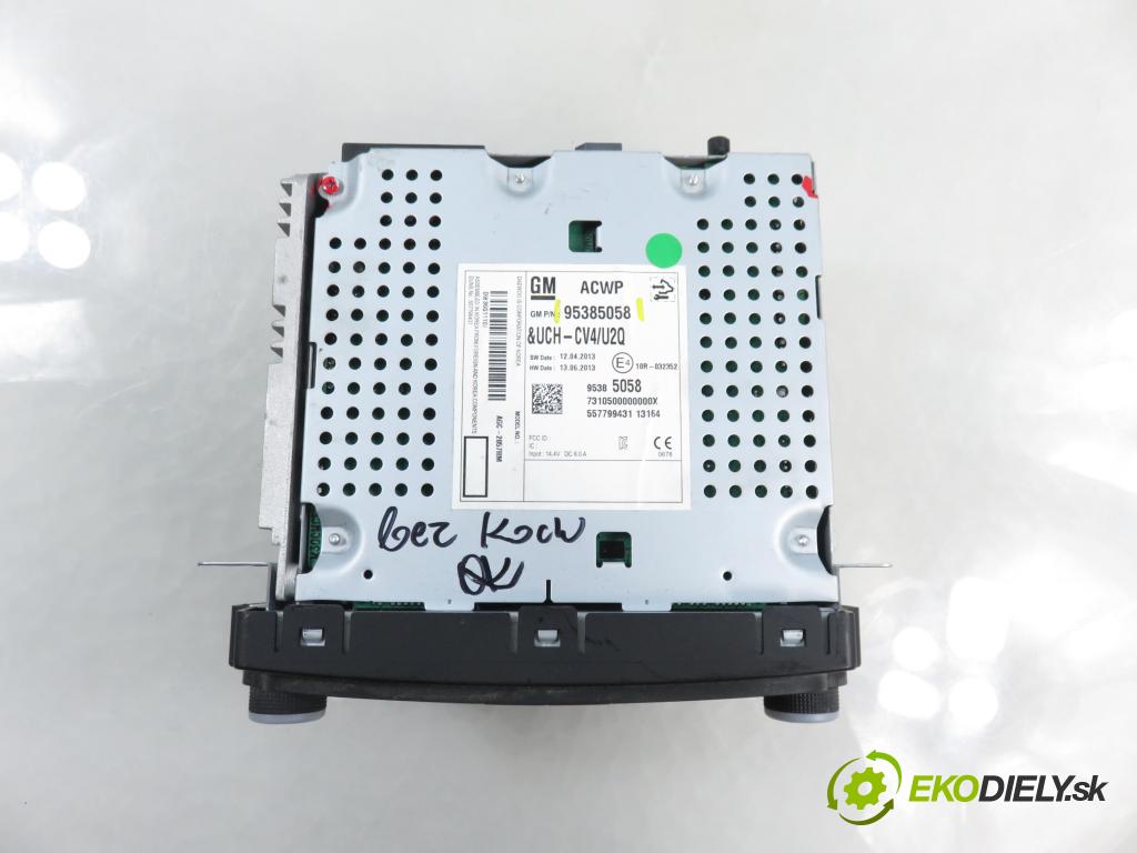 CHEVROLET spar HB 2013 50,00 1.0 S-TEC II 16V - B10D1 995,00 RADIO CD 95385058
