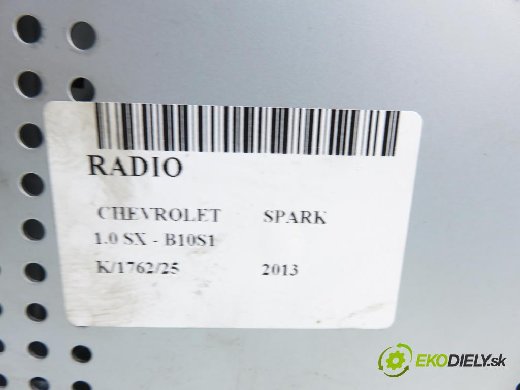 CHEVROLET spar HB 2013 50,00 1.0 S-TEC II 16V - B10D1 995,00 RADIO CD 95385058