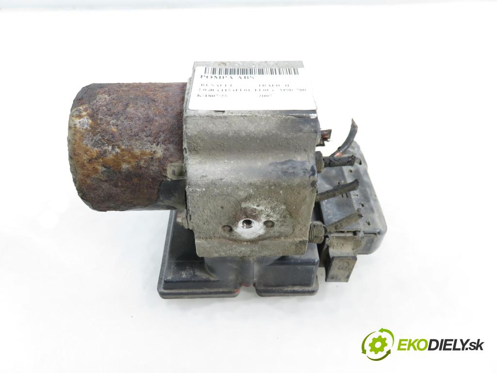 RENAULT TRAFIC II Skrzynia (FL) FURGON 2007 84,00 2.0 dCi 115 - M9R 780 1995,00 Pumpa ABS 54084793B ; 15113903E ; 15052203 (Pumpa ABS)