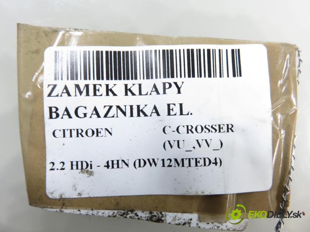 CITROEN C-CROSSER (EP_) SUV 2008 115,00 2.2 HDi 160 - 4HN (DW12MTED4) 2179,00 zámok dverí kufor EL.