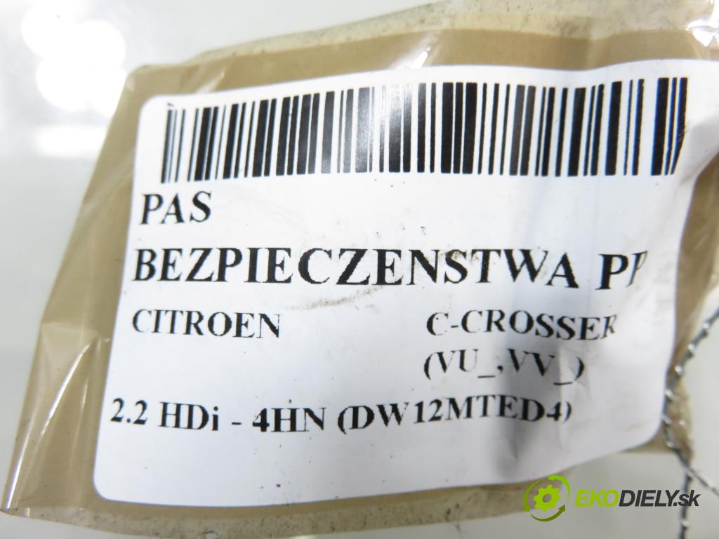 CITROEN C-CROSSER (EP_) SUV 2008 115,00 2.2 HDi 160 - 4HN (DW12MTED4) 2179,00 Držiak bezpečnostný PP 604675800A ; 6091406