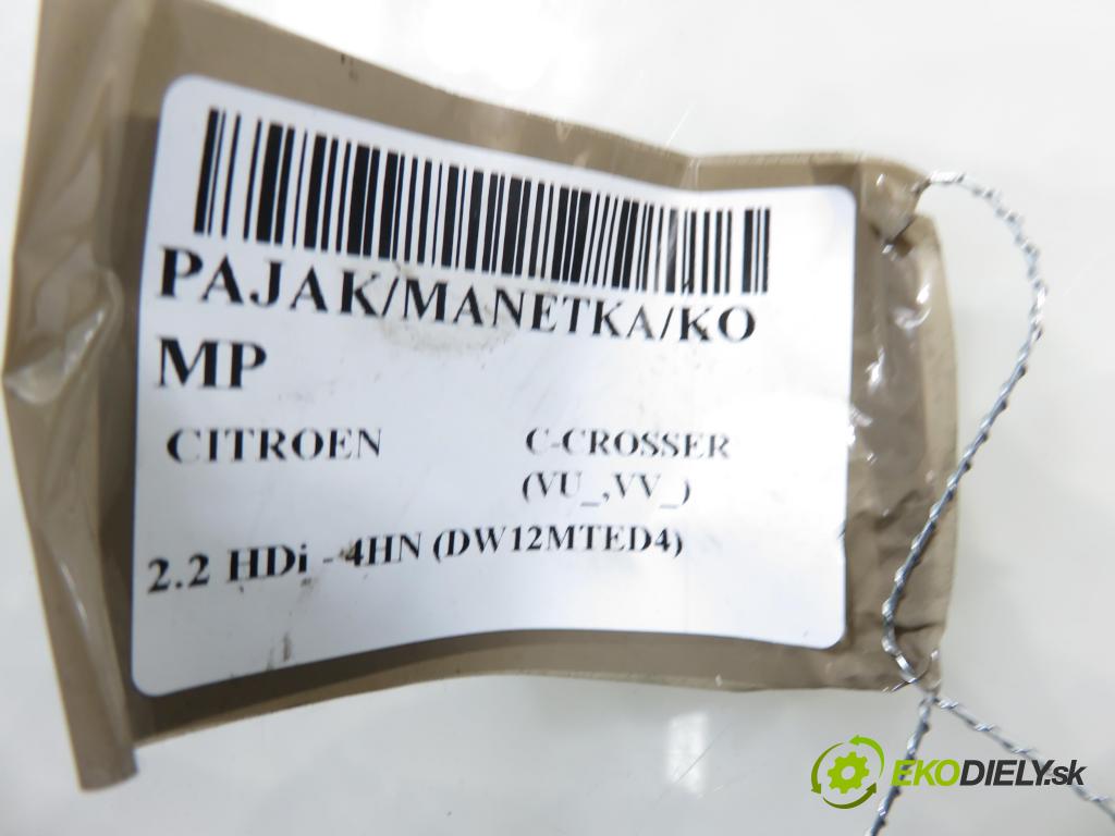 CITROEN C-CROSSER (EP_) SUV 2008 115,00 2.2 HDi 160 - 4HN (DW12MTED4) 2179,00 páčka/prepínač 8651A084 ; 8600A228