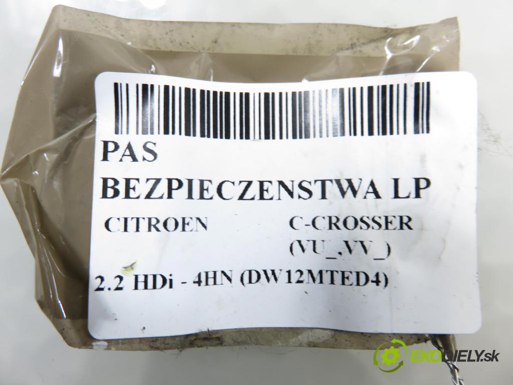 CITROEN C-CROSSER (EP_) SUV 2008 115,00 2.2 HDi 160 - 4HN (DW12MTED4) 2179,00 Držiak bezpečnostný LP 6091404 ; 604675800A