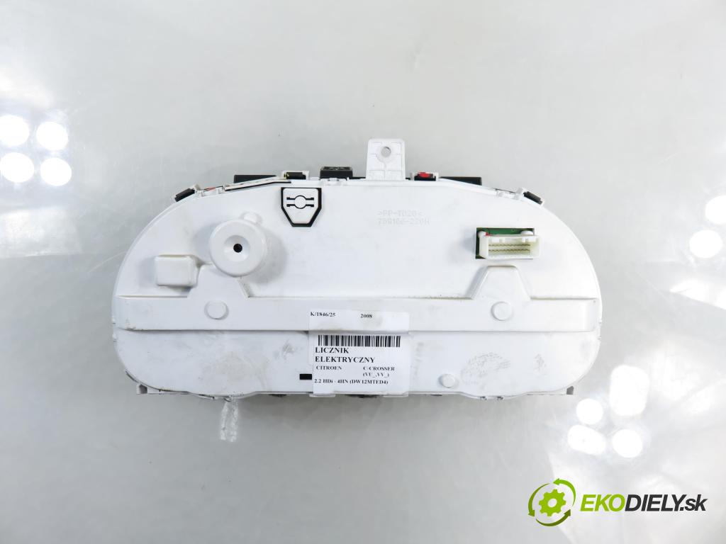 CITROEN C-CROSSER (EP_) SUV 2008 115,00 2.2 HDi 160 - 4HN (DW12MTED4) 2179,00 Prístrojovka elektrický 528050H ; 8100A485