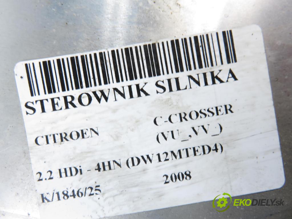 CITROEN C-CROSSER (EP_) SUV 2008 115,00 2.2 HDi 160 - 4HN (DW12MTED4) 2179,00 Riadiaca jednotka Motor 9665465280 ; 0281013666 ; 9663757980