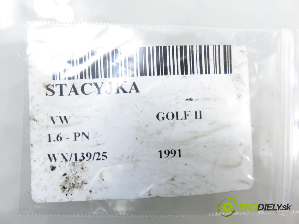 VW GOLF II (19E, 1G1) HB 1991 51,00 1.6 - PN 1595,00 spinačka 357905851 (Spínacia skrinka)