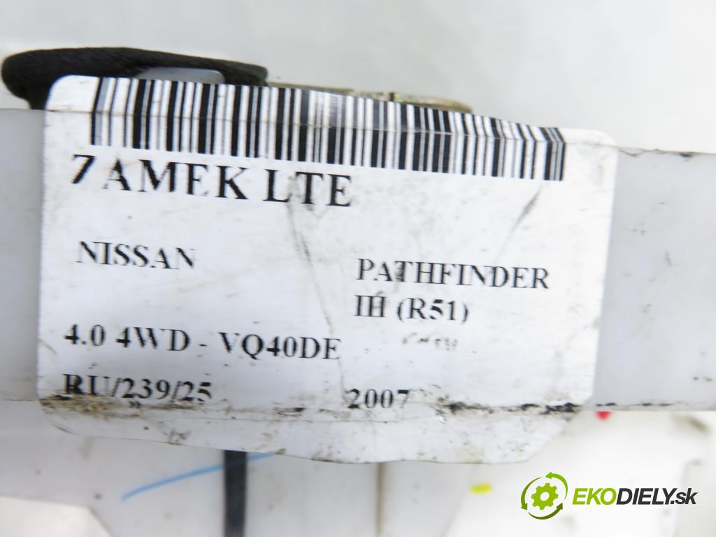 NISSAN PATHFINDER III (R51) TERENOWY 2007 198,00 4.0 4WD 269 - VQ40DE 3954,00 zámok K20DR