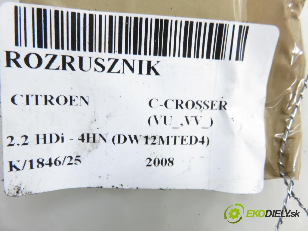 CITROEN C-CROSSER (EP_) SUV 2008 115,00 2.2 HDi 160 - 4HN (DW12MTED4) 2179,00 startér M000T20871ZE ; 9656262780 (Startér)