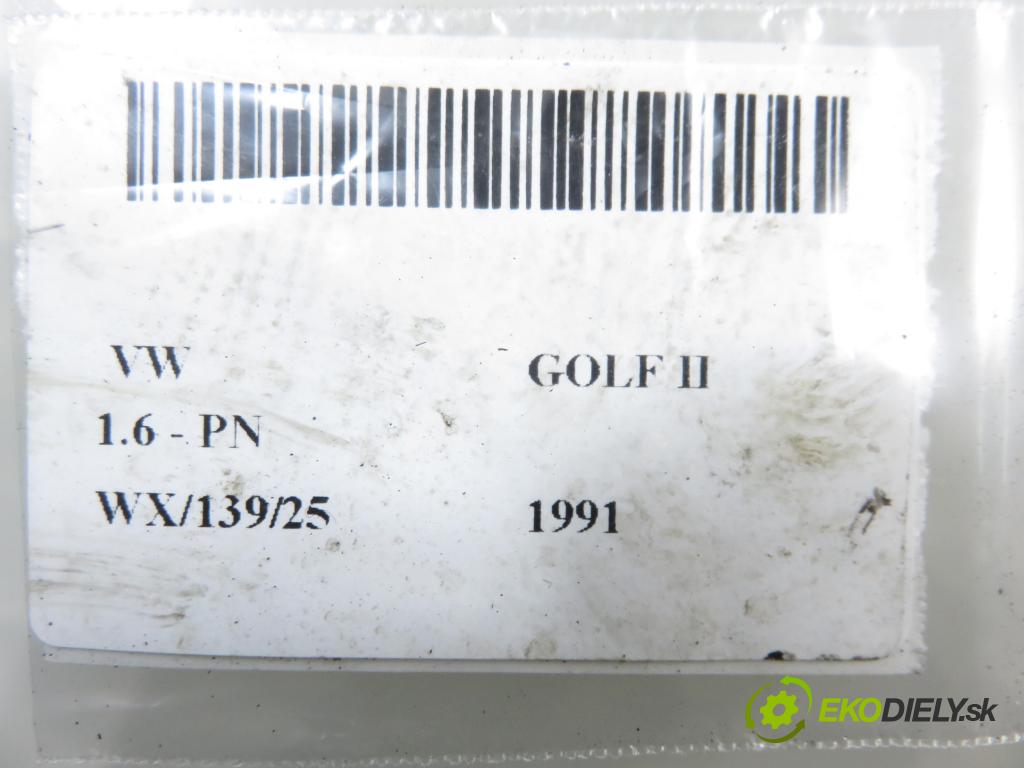 VW GOLF II (19E, 1G1) HB 1991 51,00 1.6 - PN 1595,00 Riadiaca jednotka Motor 893907383B ; 71816762 ; 0285007061
