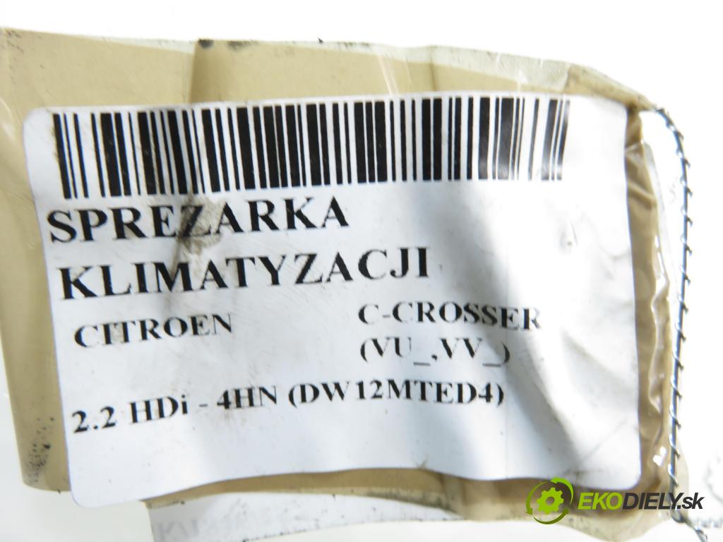 CITROEN C-CROSSER (EP_) SUV 2008 115,00 2.2 HDi 160 - 4HN (DW12MTED4) 2179,00 KOMPRESOR: klimatizácie 7813A091 ; AKC200A221G (Kompresor klimatizácie)