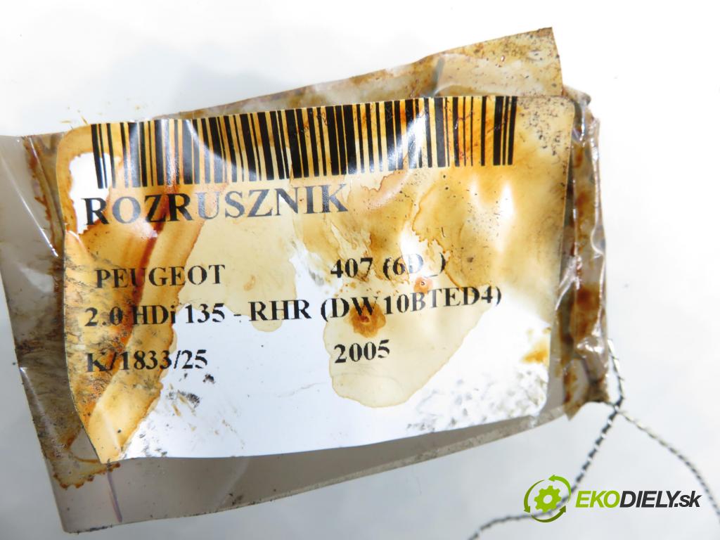 PEUGEOT 407 (6D_) SEDAN 2005 100,00 2.0 HDi 135 - RHR 1997,00 startér S3027 (Startér)