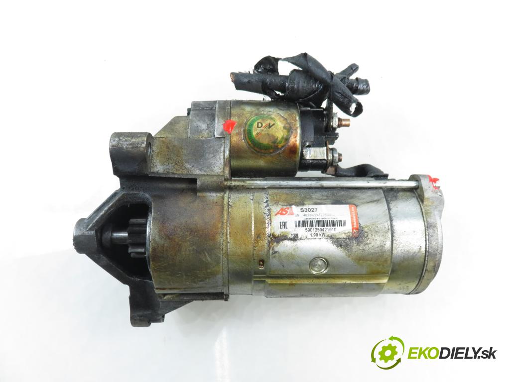 PEUGEOT 407 (6D_) SEDAN 2005 100,00 2.0 HDi 135 - RHR 1997,00 startér S3027 (Startér)