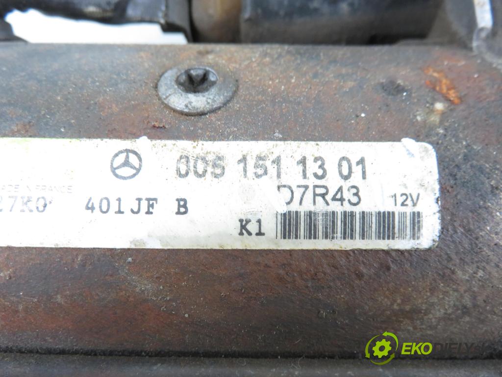 MERCEDES-BENZ VITO Skrzynia (638) FURGON 2000 90,00 112 CDI 2.2 (638.094) - OM 611.980 2151,00 startér 0051511301 ; D7R43 (Startér)