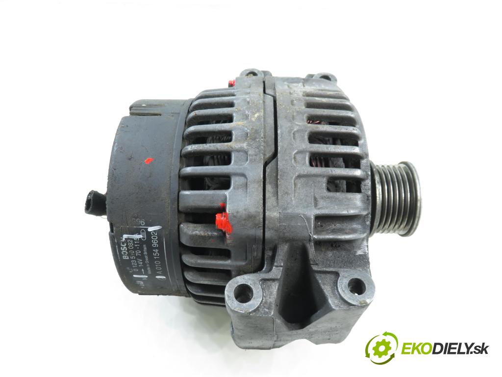 MERCEDES-BENZ VITO Skrzynia (638) FURGON 2000 90,00 112 CDI 2.2 (638.094) - OM 611.980 2151,00 Alternátor A0101549602 ; 0123510082 (Alternátor)
