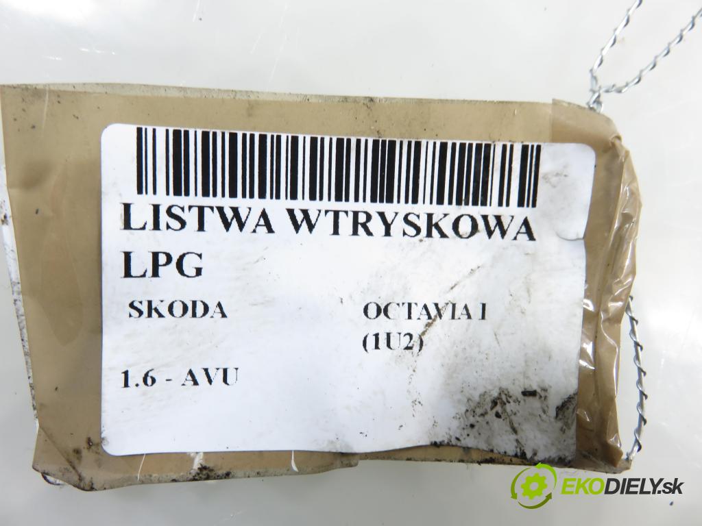 SKODA OCTAVIA I (1U2) LIFTBACK 2001 75,00 1.6 - AVU 1595,00 lišta vstřikovací LPG 10R041226
