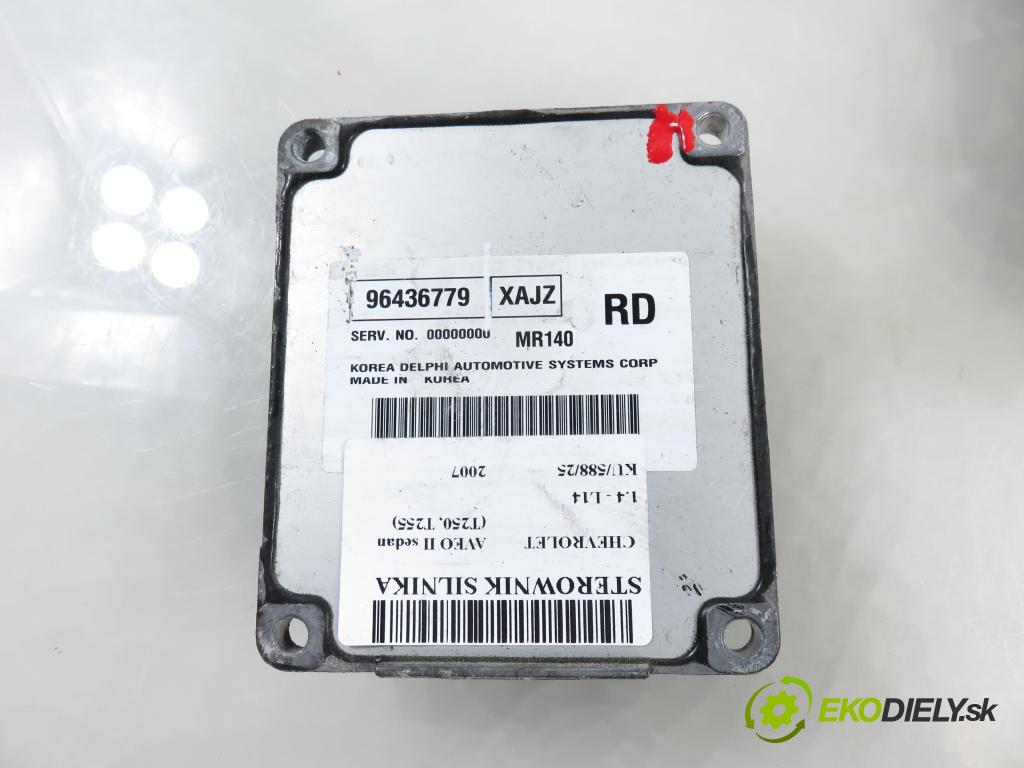 CHEVROLET AVEO sedan (T250, T255) SEDAN 2007 0,00 1.4 - L14 1399,00 spinačka / imobilizéra IMMO / Riadiaca jednotka 96436779 ; 96540559