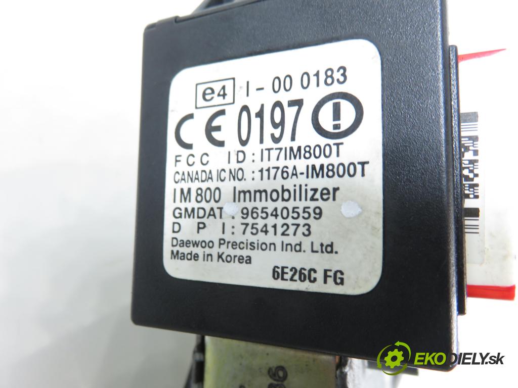 CHEVROLET AVEO sedan (T250, T255) SEDAN 2007 0,00 1.4 - L14 1399,00 spinačka / imobilizéra IMMO / Riadiaca jednotka 96436779 ; 96540559
