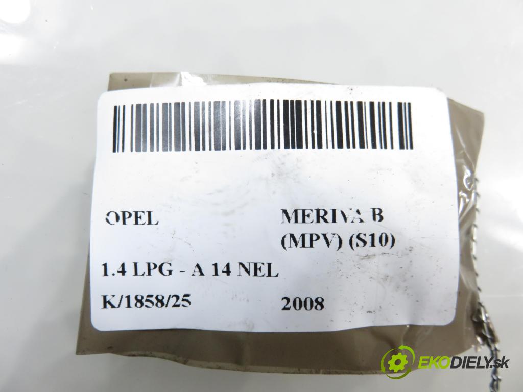 OPEL MERIVA B nadwozie wielkoprzestrzenne (MPV) (S10) MINIVAN 2008 88,00 1.4 LPG - A 14 NEL 1364,00 chladič intercooler 13337687 ; W6830001