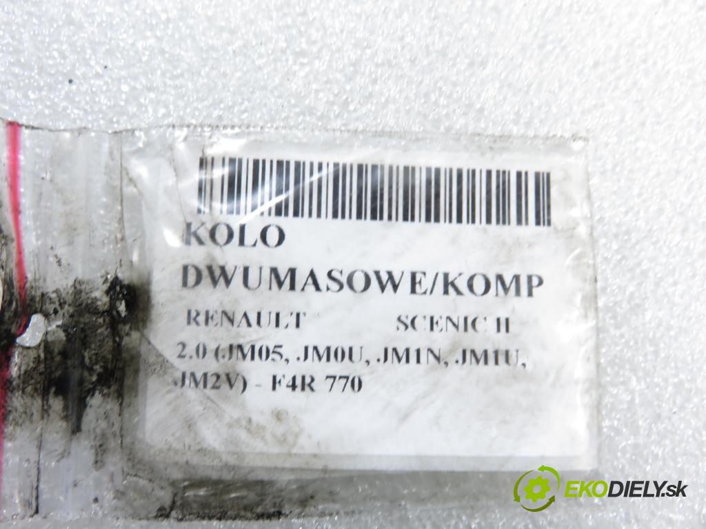 RENAULT SCENIC II (JM0/1_) MINIVAN 2004 99,00 2.0 135 - F4R 770 1998,00 Koleso dvojvrstvové 124036910 ; 324036310 ; 8200359036