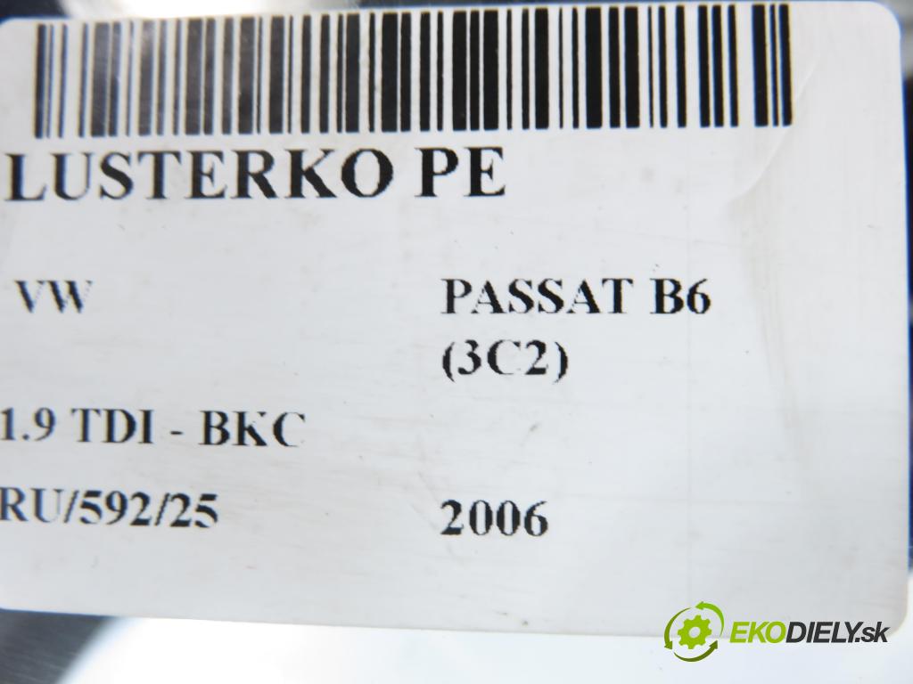 VW PASSAT B6 (3C2) SEDAN 2006 77,00 1.9 TDI PD 105 - BKC 1896,00 Spätné zrkadlo