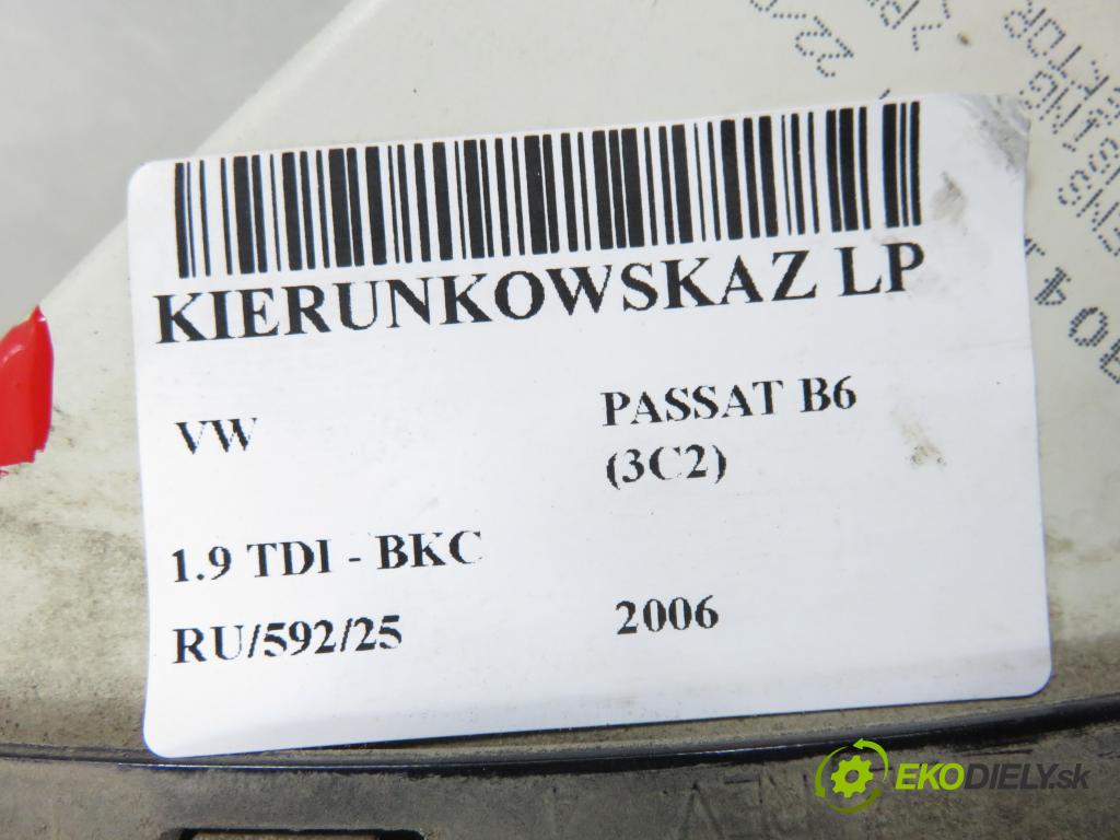 VW PASSAT B6 (3C2) SEDAN 2006 77,00 1.9 TDI PD 105 - BKC 1896,00 směrovka LP 3C0953041E ; 3C0953042E