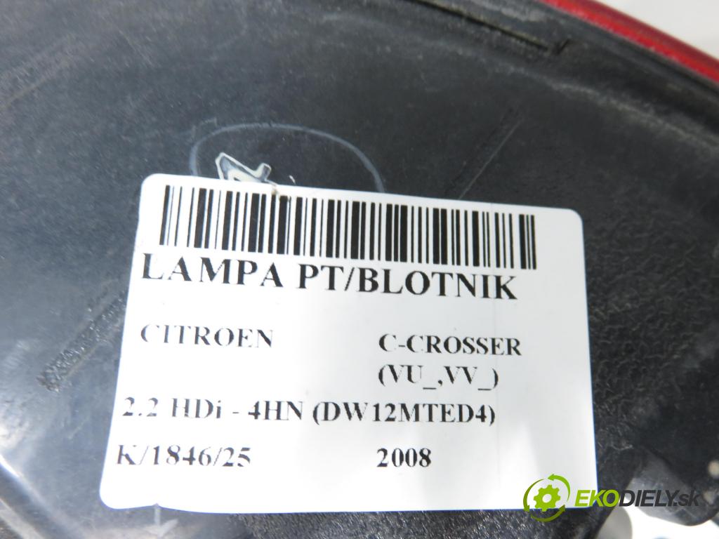CITROEN C-CROSSER (EP_) SUV 2008 115,00 2.2 HDi 160 - 4HN (DW12MTED4) 2179,00 Svetlo pravé zadné 22087920
