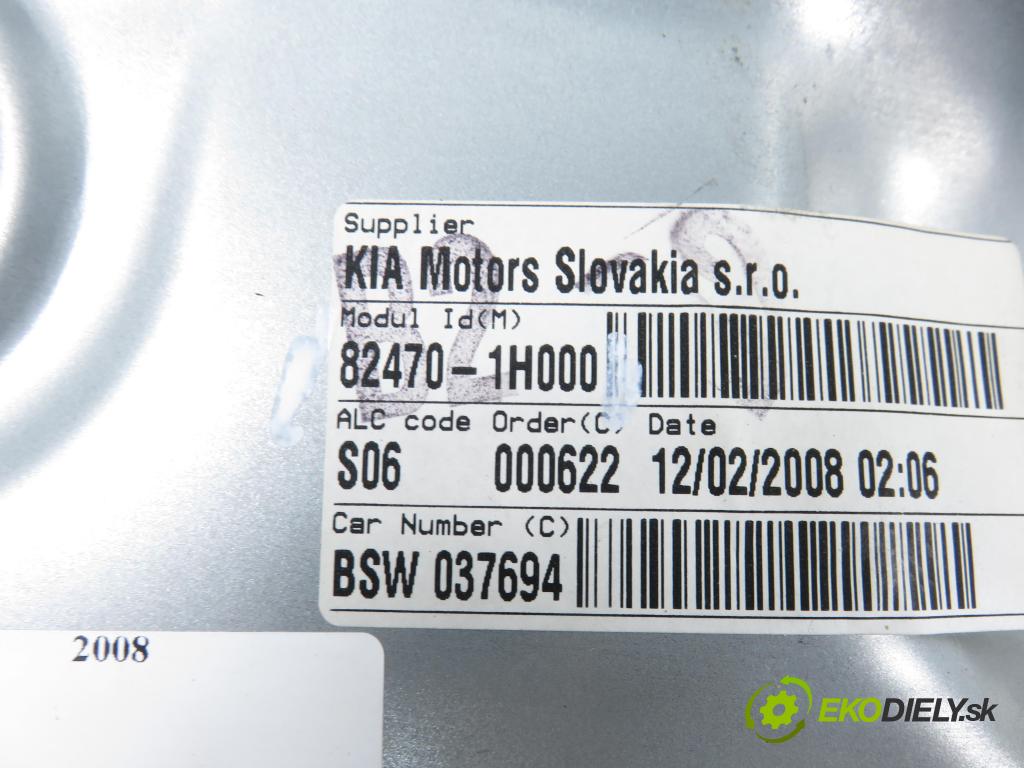 KIA CEE'D SW (ED) KOMBI 2008 66,00 1.6 CRDi 90 - D4FB-L 1582,00 Mechanizmus okien 824701H000