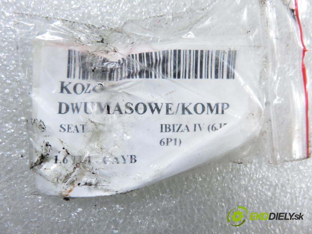 SEAT IBIZA IV (6J5, 6P1) HB 2010 66,00 1.6 TDI - CAYB 1598,00 Koleso dvojvrstvové 2289000041 ; 3082299335 ; 1864527337