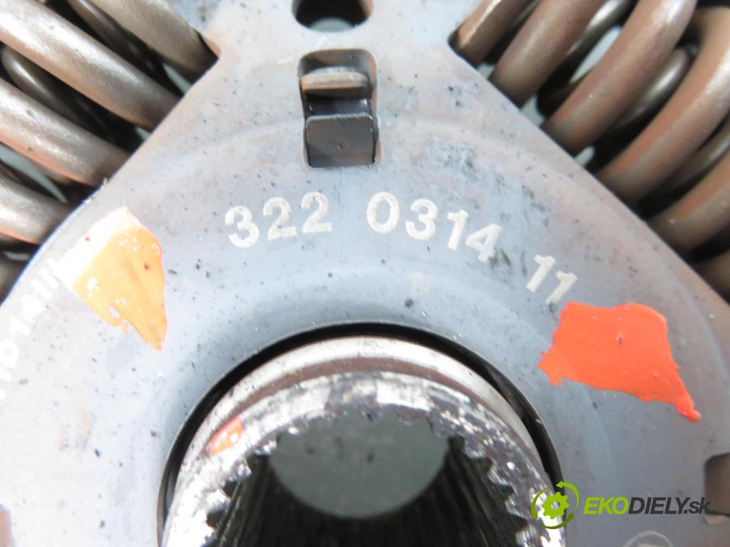 AUDI A2 (8Z0) HB 2002 55,00 1.4 TDI - AMF 1422,00 Koleso zotrvačník 045105273 ; 322031411
