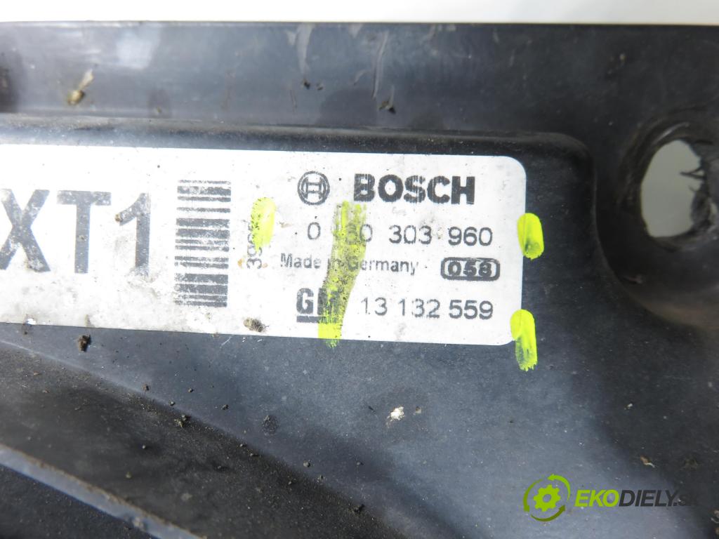 OPEL ASTRA H Kombi (A04) KOMBI 2004 125,00 2.0 Turbo - Z 20 LEL 1998,00 Ventilátor chladič klímatizácie 13132559 ; 0130303960 ; 13147279