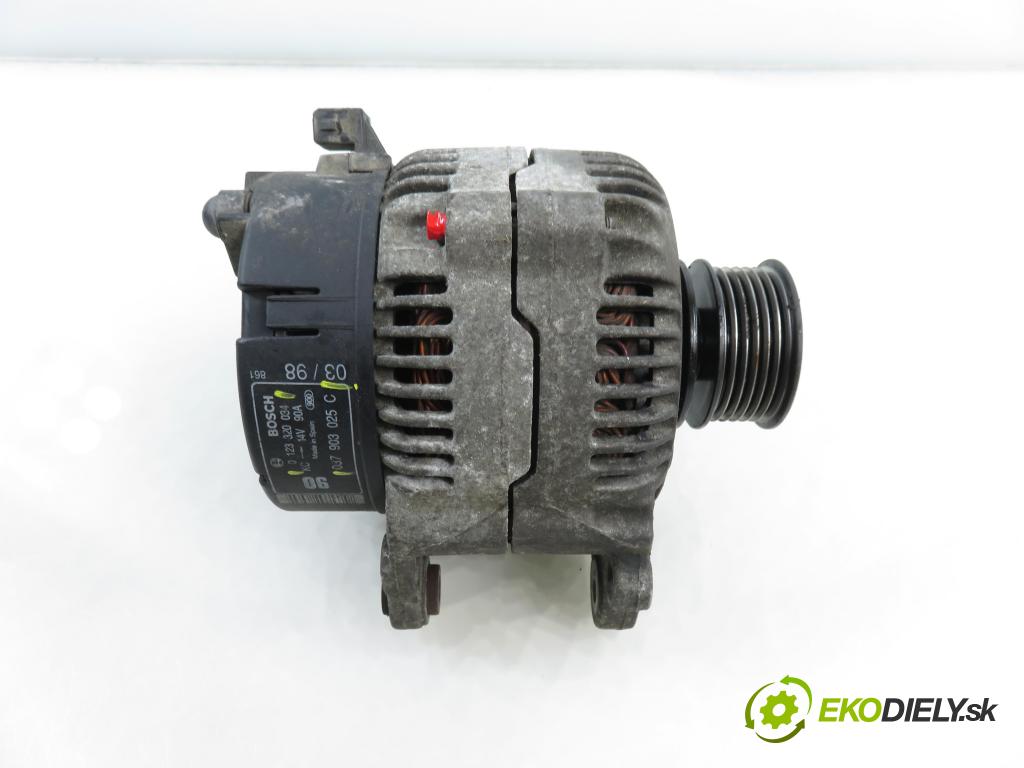 VW GOLF IV (1J1) HB 1998 74,00 1.6 - AKL 1595,00 Alternátor 037903025C ; 0124320034 (Alternátor)