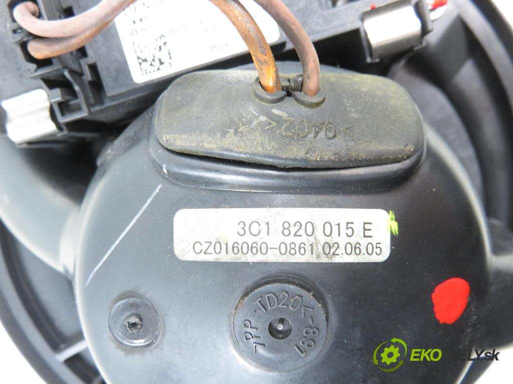 VW PASSAT B6 (3C2) SEDAN 2006 77,00 1.9 TDI PD 105 - BKC 1896,00 Ventilátor vetráku 3C1820015E ; 3C0907521 ; F011500002