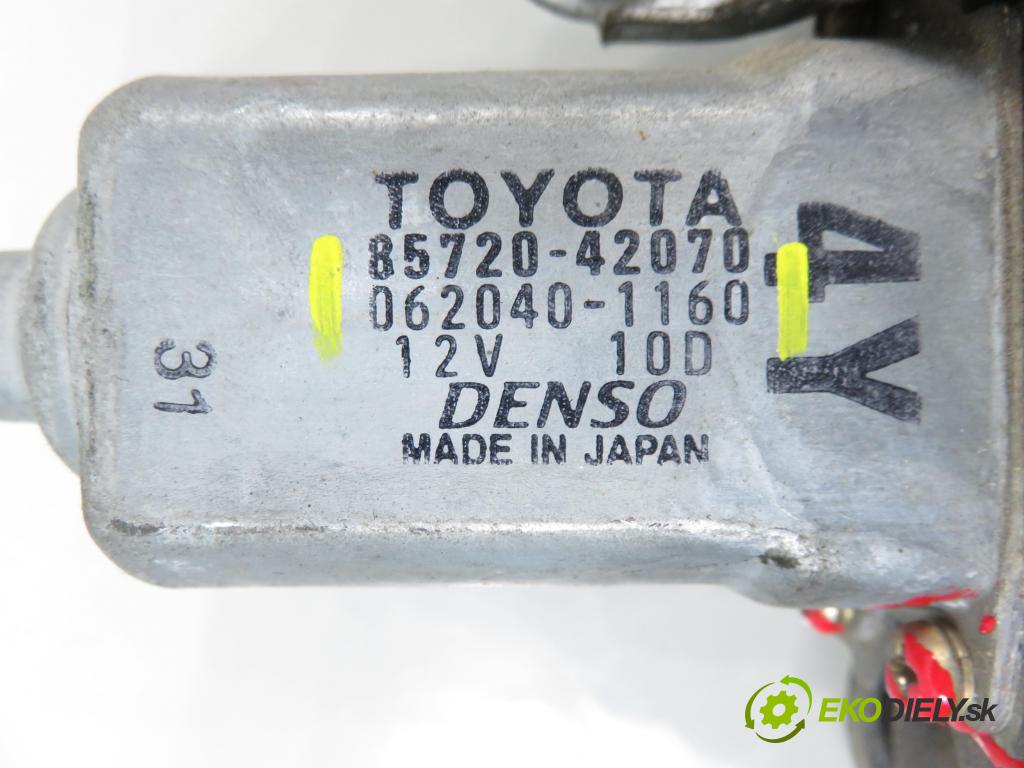 TOYOTA RAV 4 II (_A2_) SUV 2003 85,00 2.0 D-4D 4WD 116 - 1CD-FTV 1995,00 Mechanizmus okien 8572042070 ; 0620401160