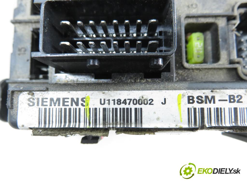 PEUGEOT PARTNER Combispace (5F) KOMBIVAN 2006 55,00 1.6 HDi 75 - 9HW (DV6BTED4) 1560,00 MODUL BSM U118470002J ; 9650618580