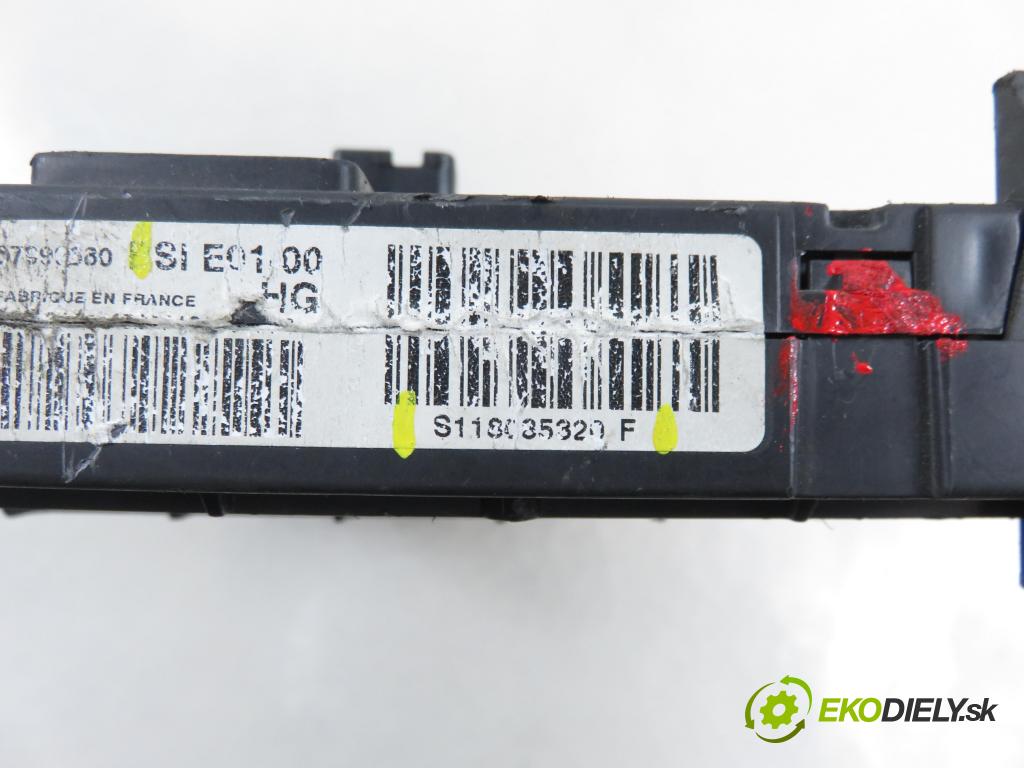 PEUGEOT PARTNER Combispace (5F) KOMBIVAN 2006 55,00 1.6 HDi 75 - 9HW (DV6BTED4) 1560,00 MODUL BSI S118085320F ; 9657999680