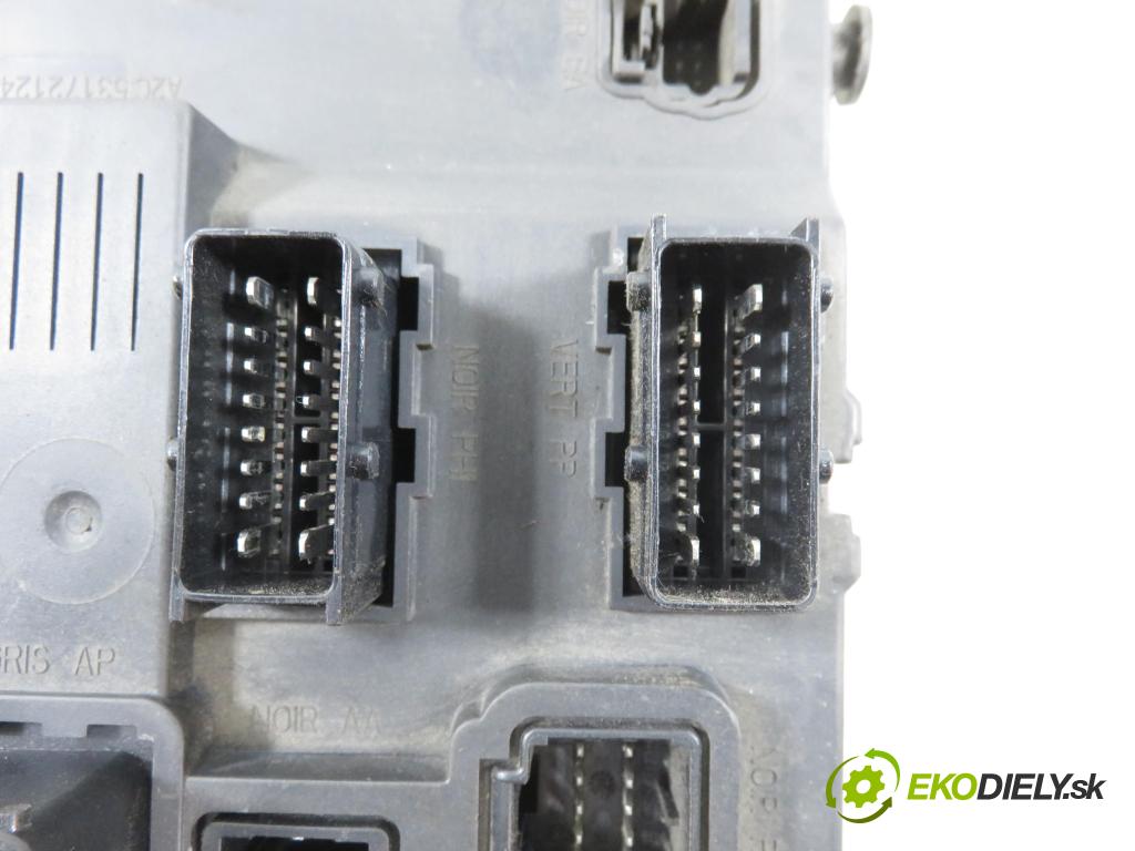 PEUGEOT PARTNER Combispace (5F) KOMBIVAN 2006 55,00 1.6 HDi 75 - 9HW (DV6BTED4) 1560,00 MODUL BSI S118085320F ; 9657999680